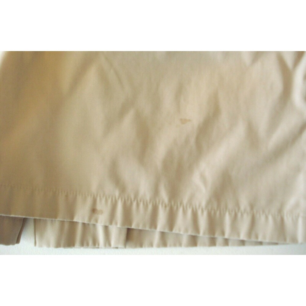 London Fog Trench Coat M Beige Khaki Belted Lined Classic Overcoat Womens Size M - Picture 6 of 8